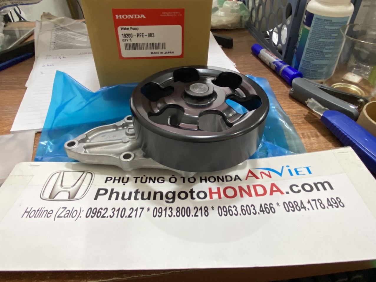 Bơm nước làm mát xe Honda CIVIC 2.0 NĂM 2006-2011